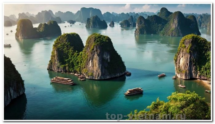 poster halong bay a natural wonder of 2